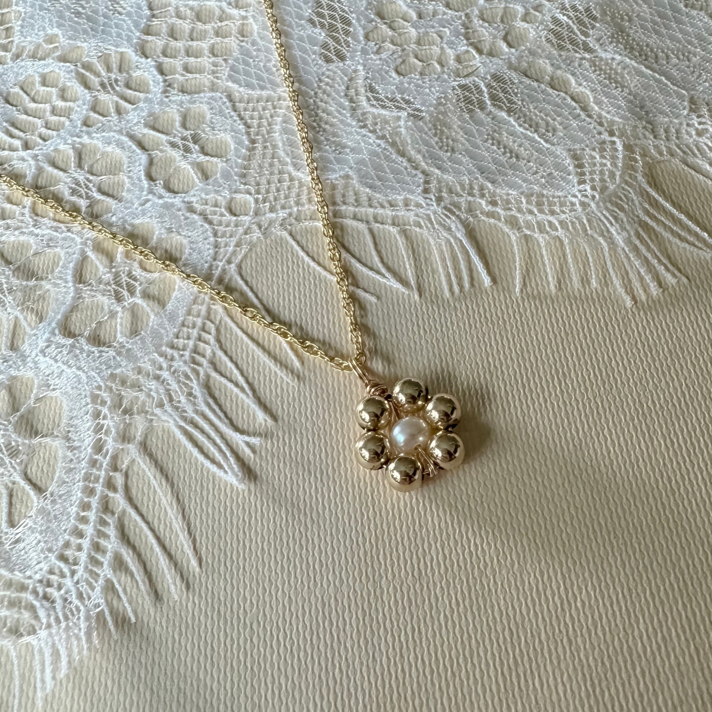 Goldie Flower Child Necklace