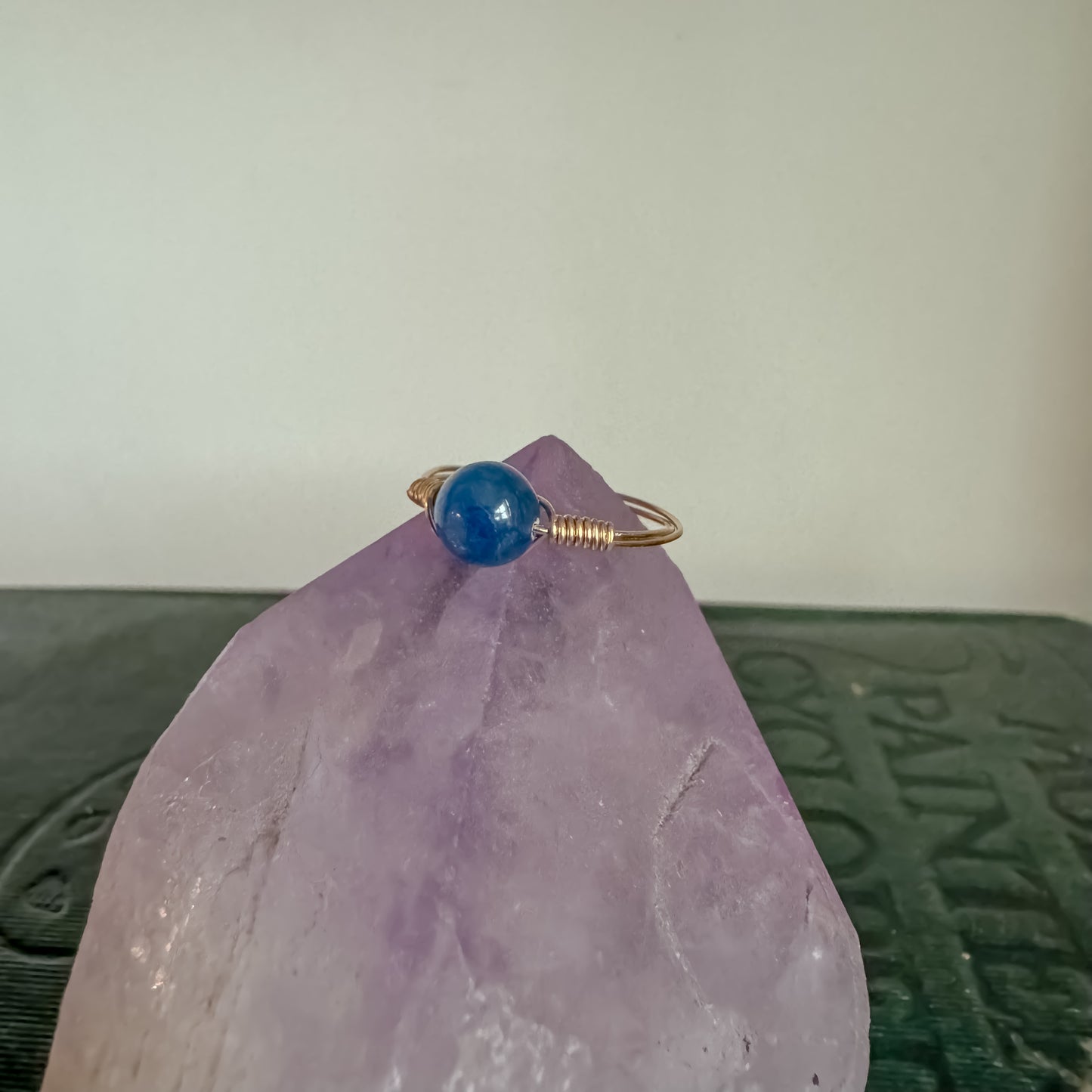 Tanzanite Wire Wrapped Ring